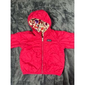 Patagonia reversible  toddler jacket size small /3T